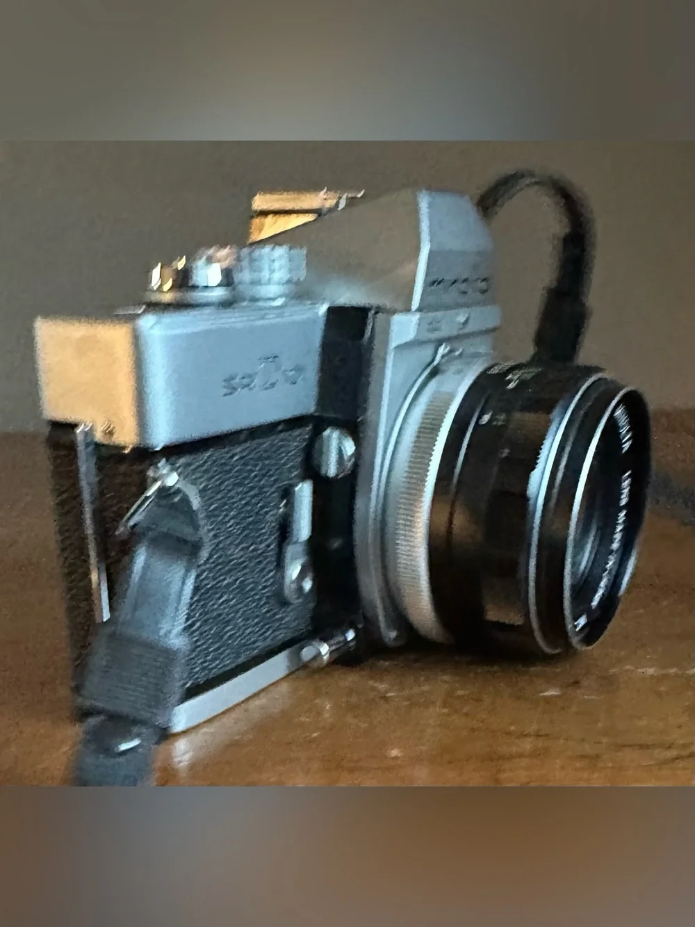 Minolta SR-T 101 35mm SLR Camera - Silver and Black